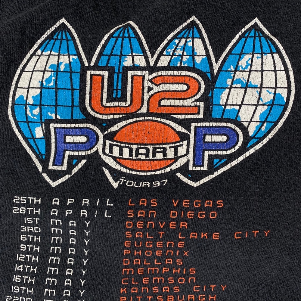 Vintage 1997 U2 Pop Mart Tour (hard to come by!)